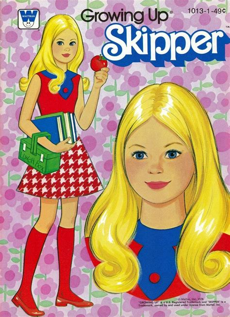 barbie's sister skipper|skipper barbie growing up.